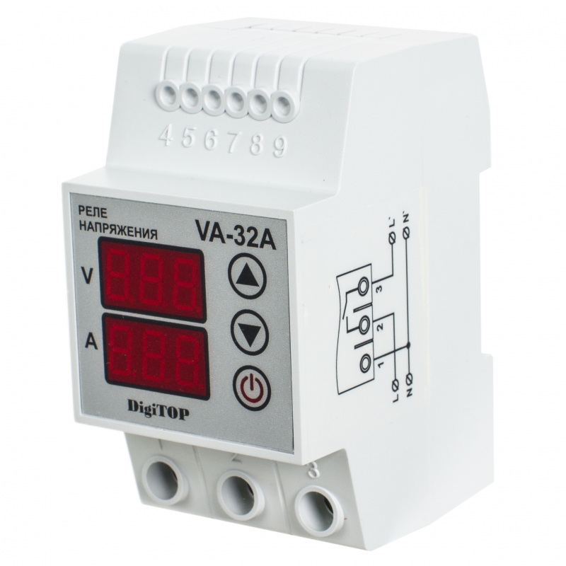 Voltage monitor relay