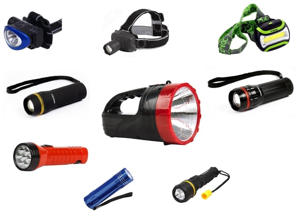 What LEDs are used for flashlights