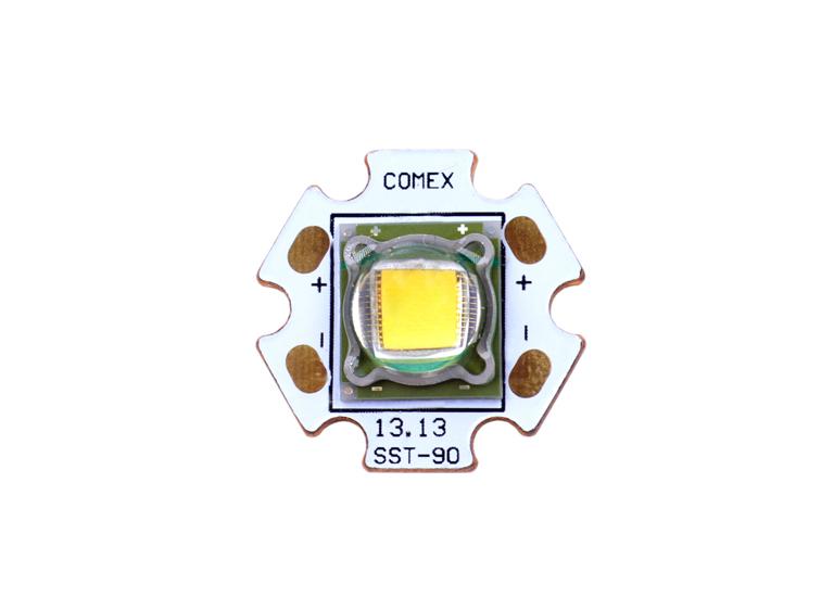 Which LEDs are used in flashlights