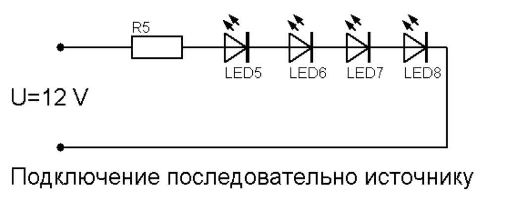 Connecting an LED to 12 volts