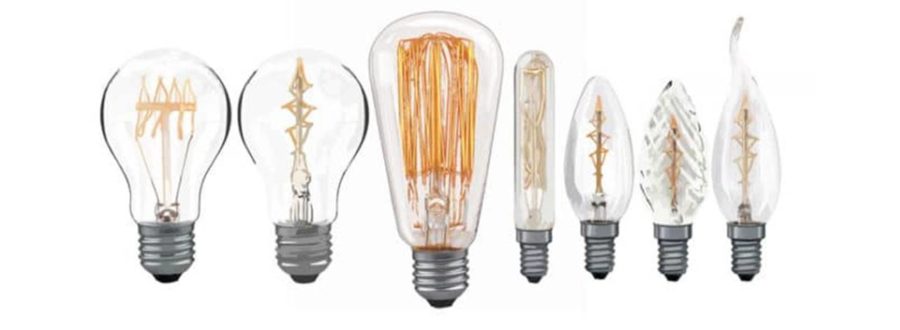 Design and description of filament lamps