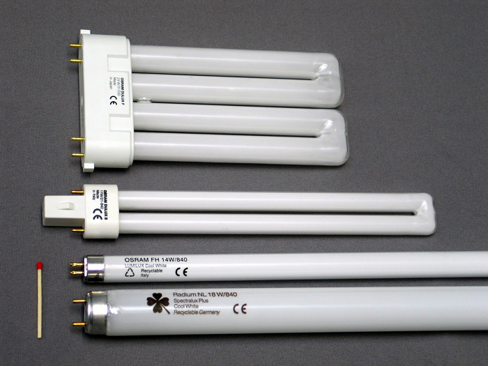 Figure 3. Différents socles de lampe