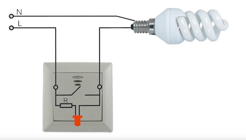 Lighted switch