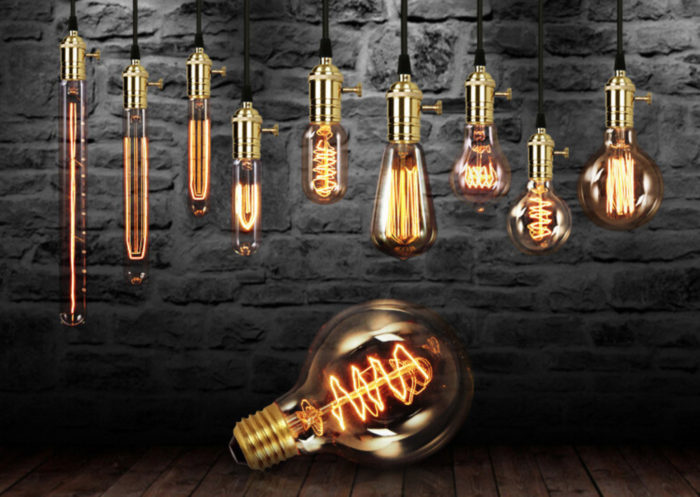 Description and principle of work of a light bulb