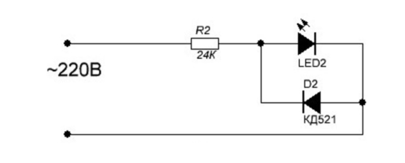 Caractéristiques de la connexion des lampes LED