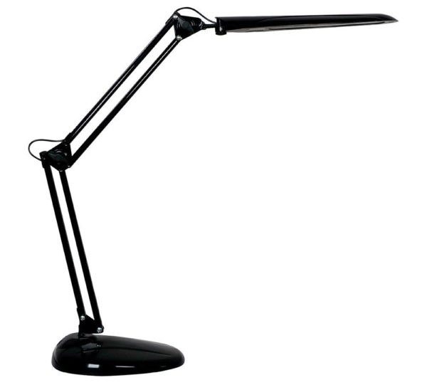 A table lamp on suction cups.