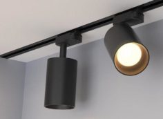 The track light can be adapted to suit any room.