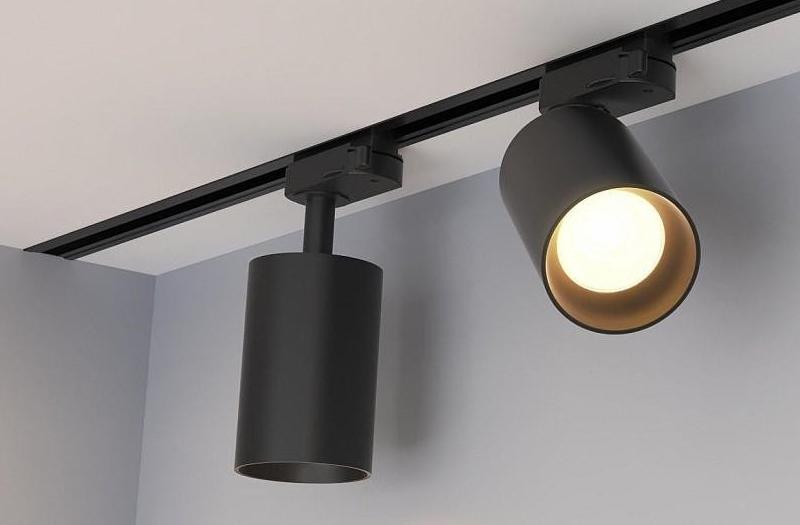 The track light is customizable for any room.