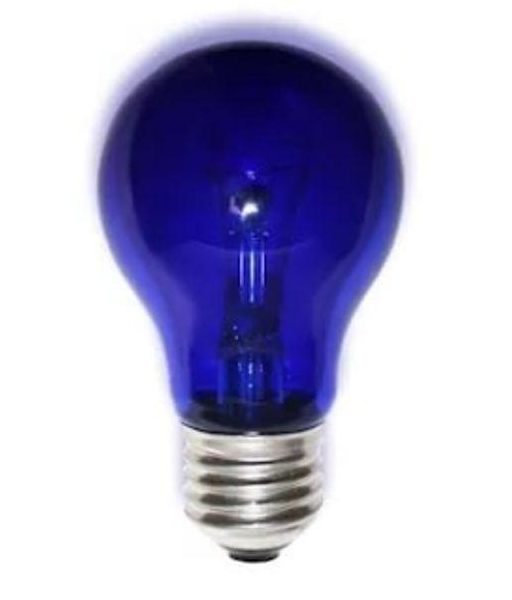 Features of the blue lamp for warming