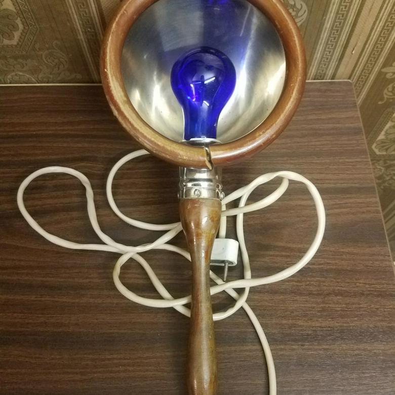 Features of the blue warming lamp