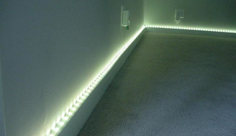 Ways of using LED strips for interior decor