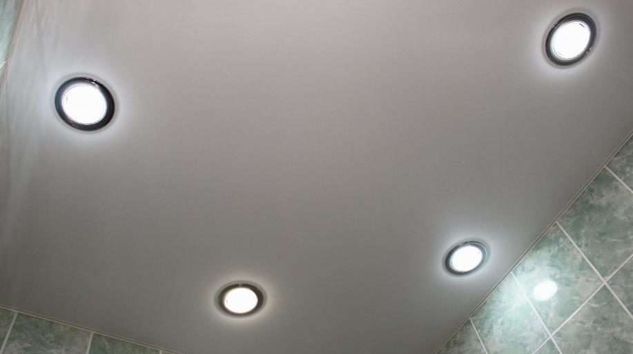 Calculating the number of spots for stretch ceilings