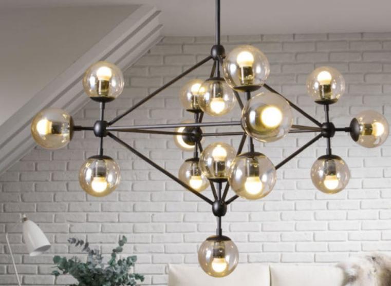 How to choose a chandelier in the hall