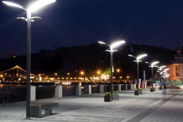 Types of urban street lighting and their features