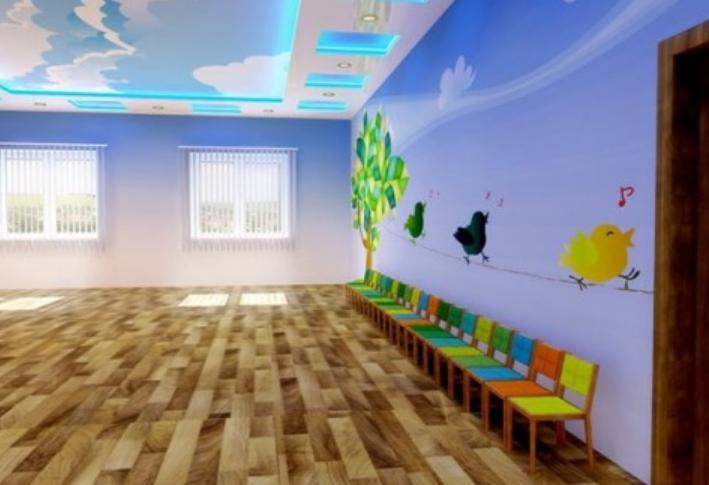 Particular lighting requirements for kindergartens