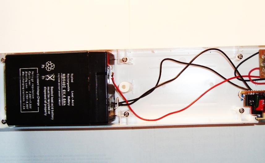 La batterie se trouve le plus souvent à l'intérieur du boîtier 