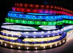 The choice of colors in the LED strips is huge