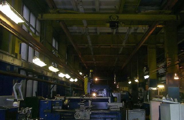 Backup lighting allows equipment operation or maintenance to continue