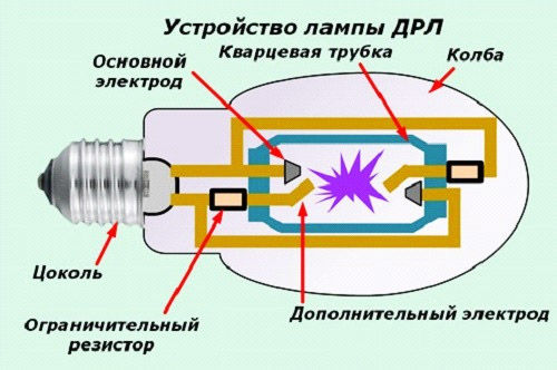 Description des principaux types d'ampoules