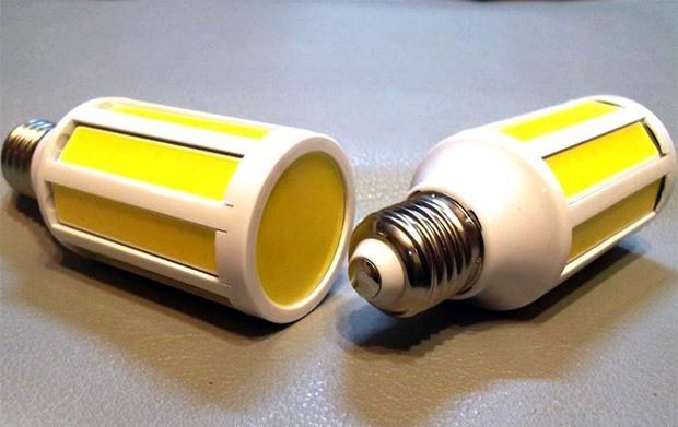 Household lamp on COB-LEDs.