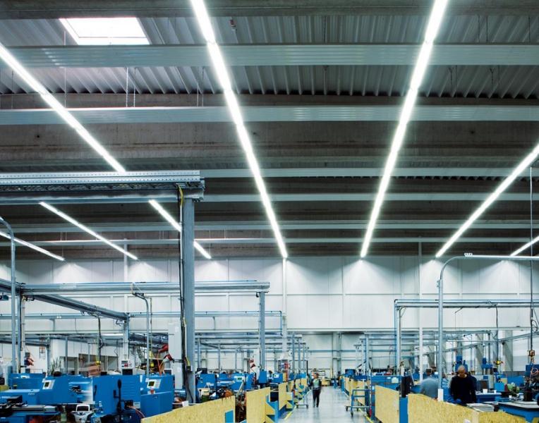 Types of industrial lighting and their norms