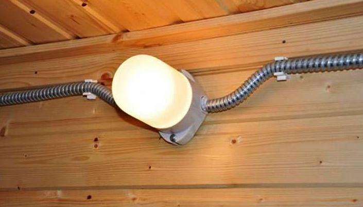 Planning and installing lighting in a detached house