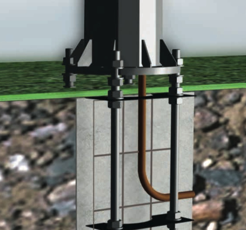 Règles d'érection des lampadaires et des mâts d'éclairage métalliques