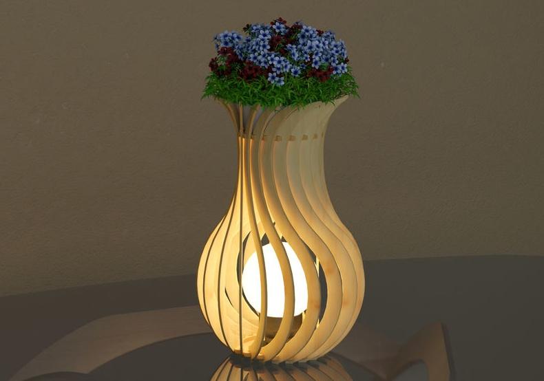 Plywood lamps - Features, tools and materials