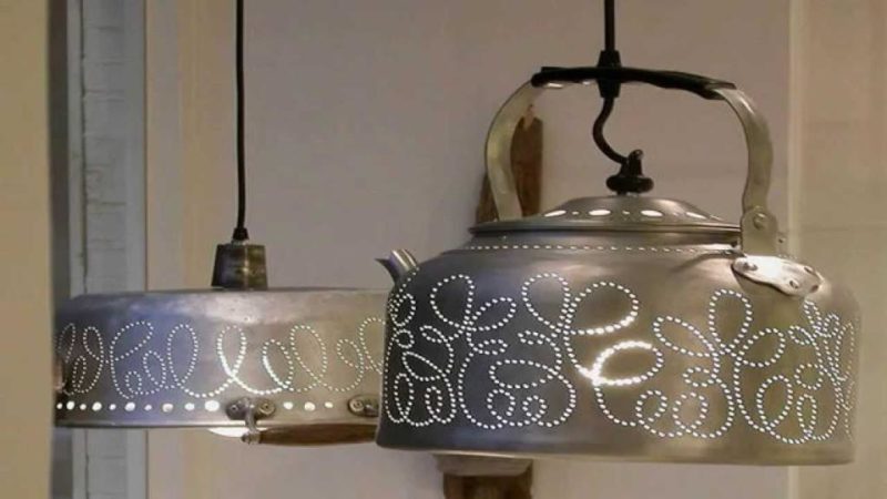 Comment fabriquer un lustre original, cours de maître fait maison