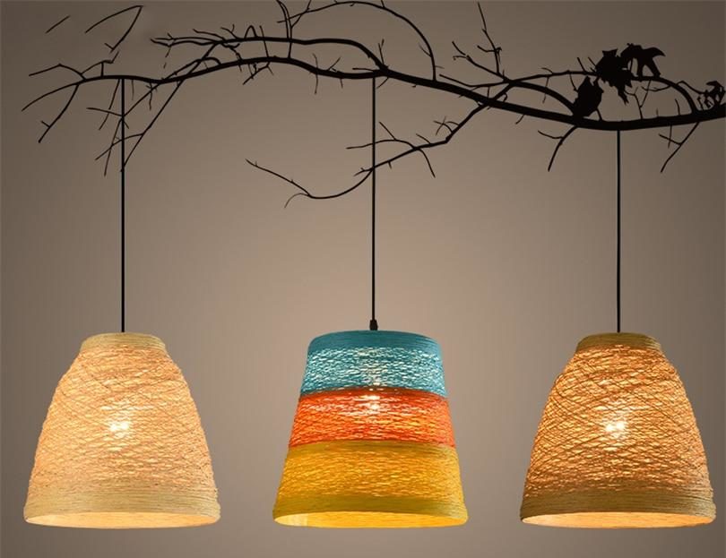 How to make a lamp with thread - step by step instructions