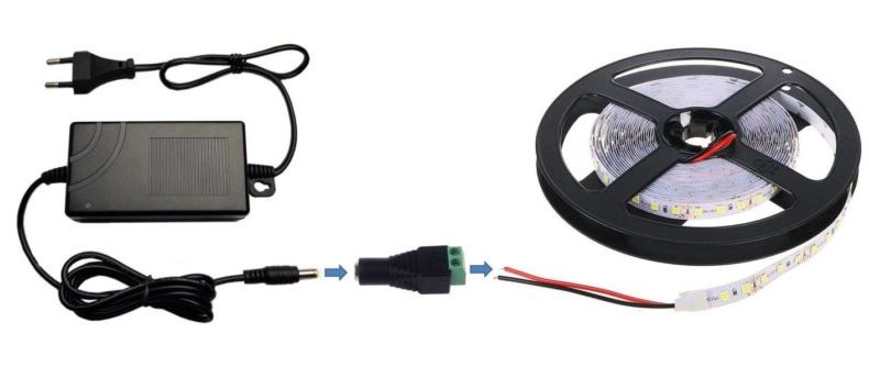 Causes of LED strip blinking during operation