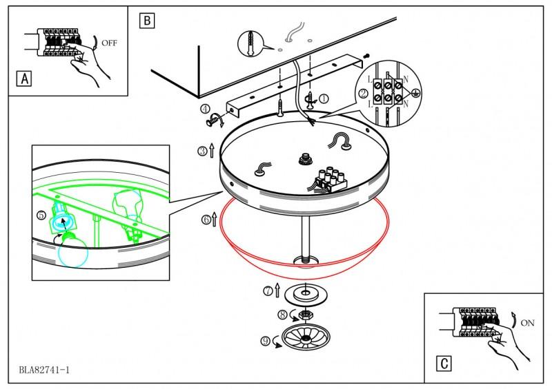 How to correctly install and connect a double light switch