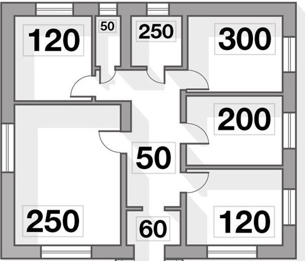 What is the lighting standard of the living space