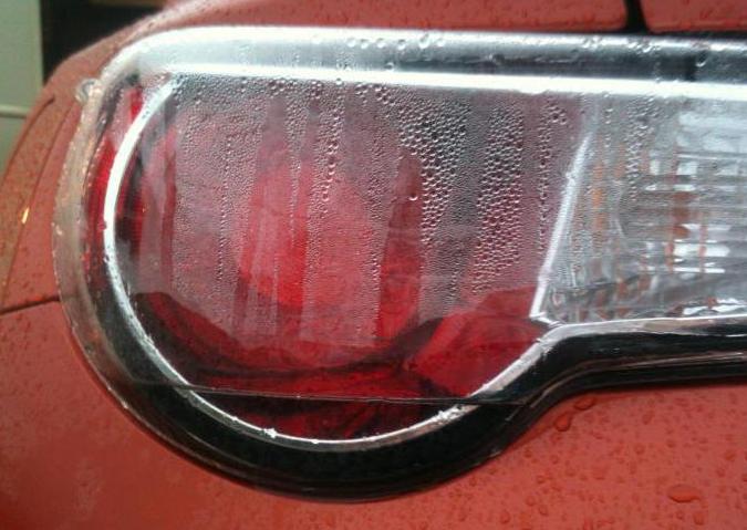 What to do when your headlights on a car sweat...