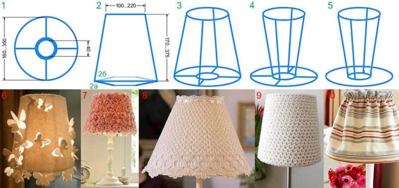 How to make a floor lamp with their own hands