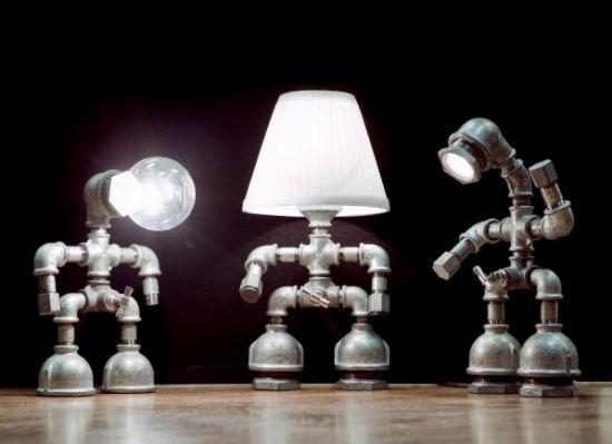 De magnifiques luminaires artisanaux fabriqués à partir de matériaux recyclés