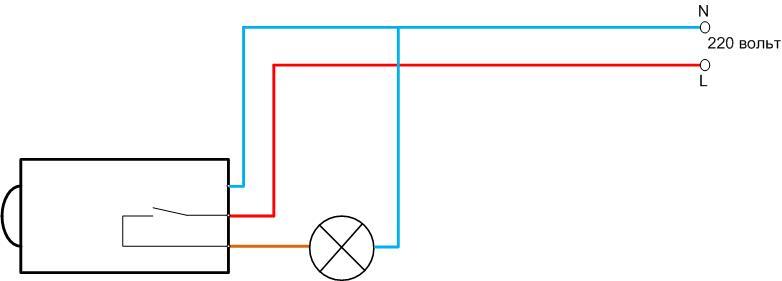 Schéma de connexion du capteur de luminosité