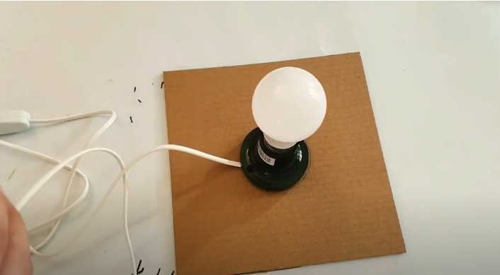 Making a night light bulb at home - step by step instructions with photos