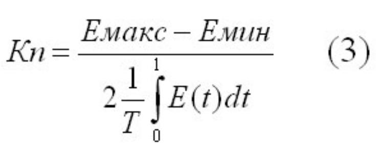 What does light pulsation factor mean