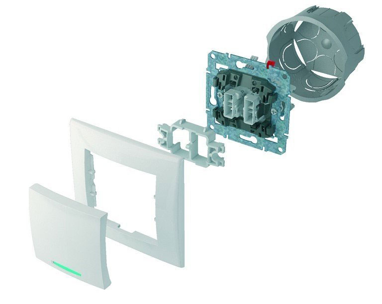 Wiring diagram of two lamps to one switch