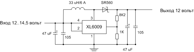 Stabilized Flasher Voltage